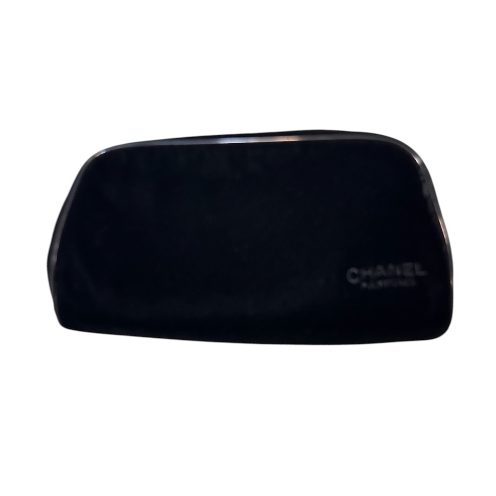 CHANEL Black Cosmetic Bag